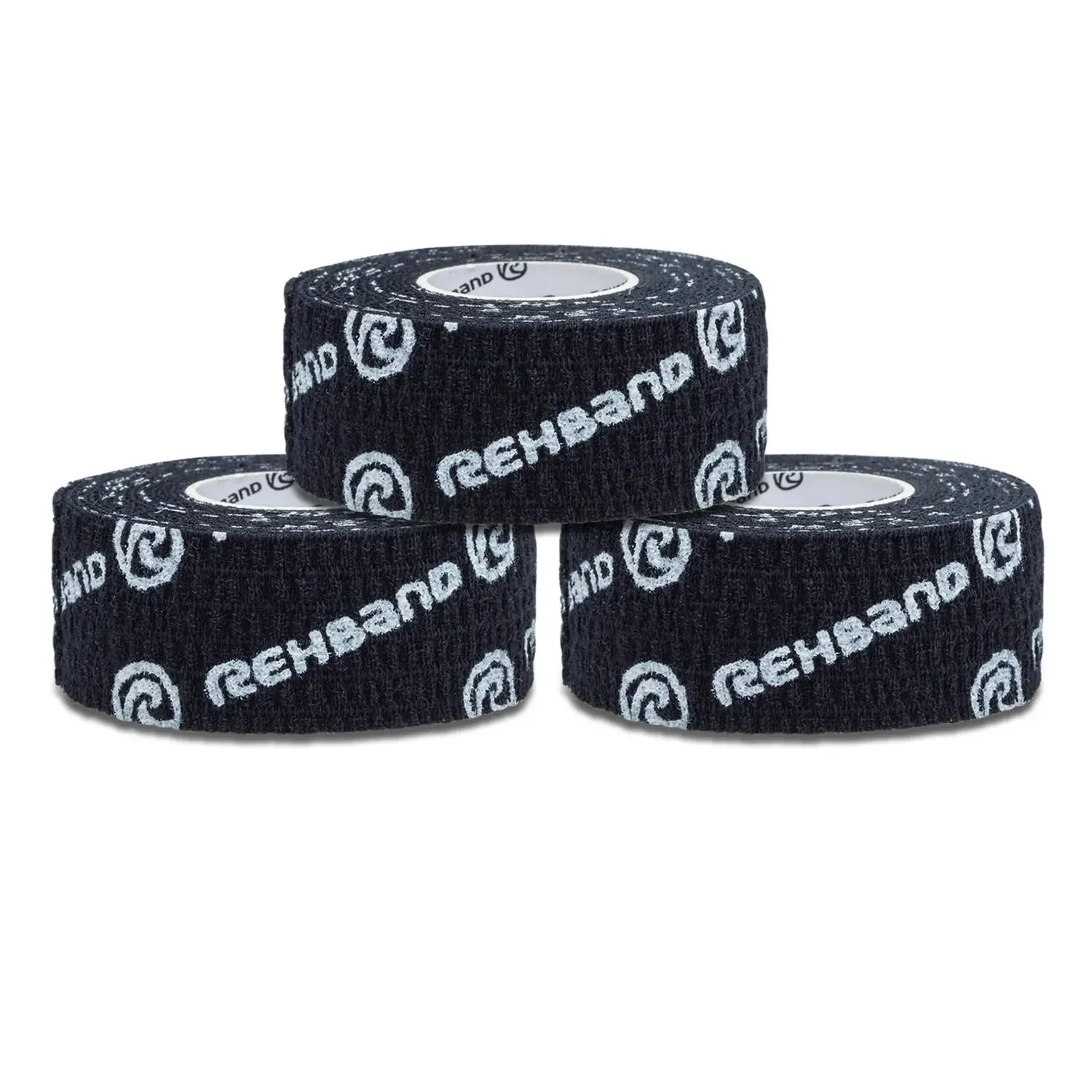 Rehband RX Athletic Power-Wrap nastro sportivo nero 3 rotoli