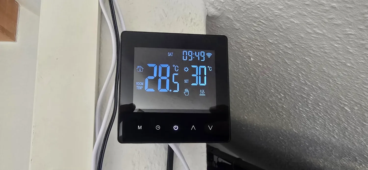 BeFit24 termostato wifi riscaldamento a pavimento 16A 3600W