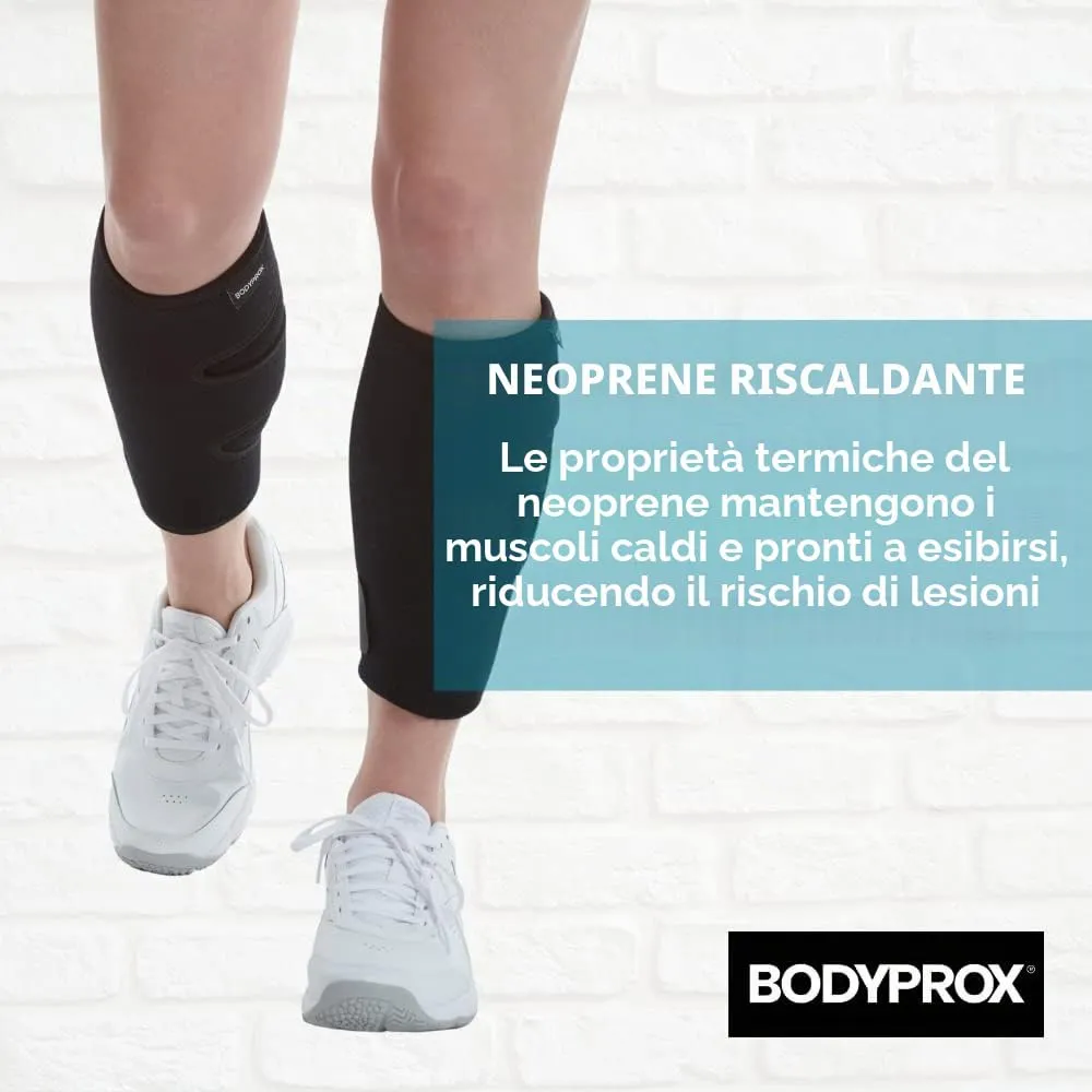 Bodyprox tutore polpaccio regolabile 1 pezzo neoprene
