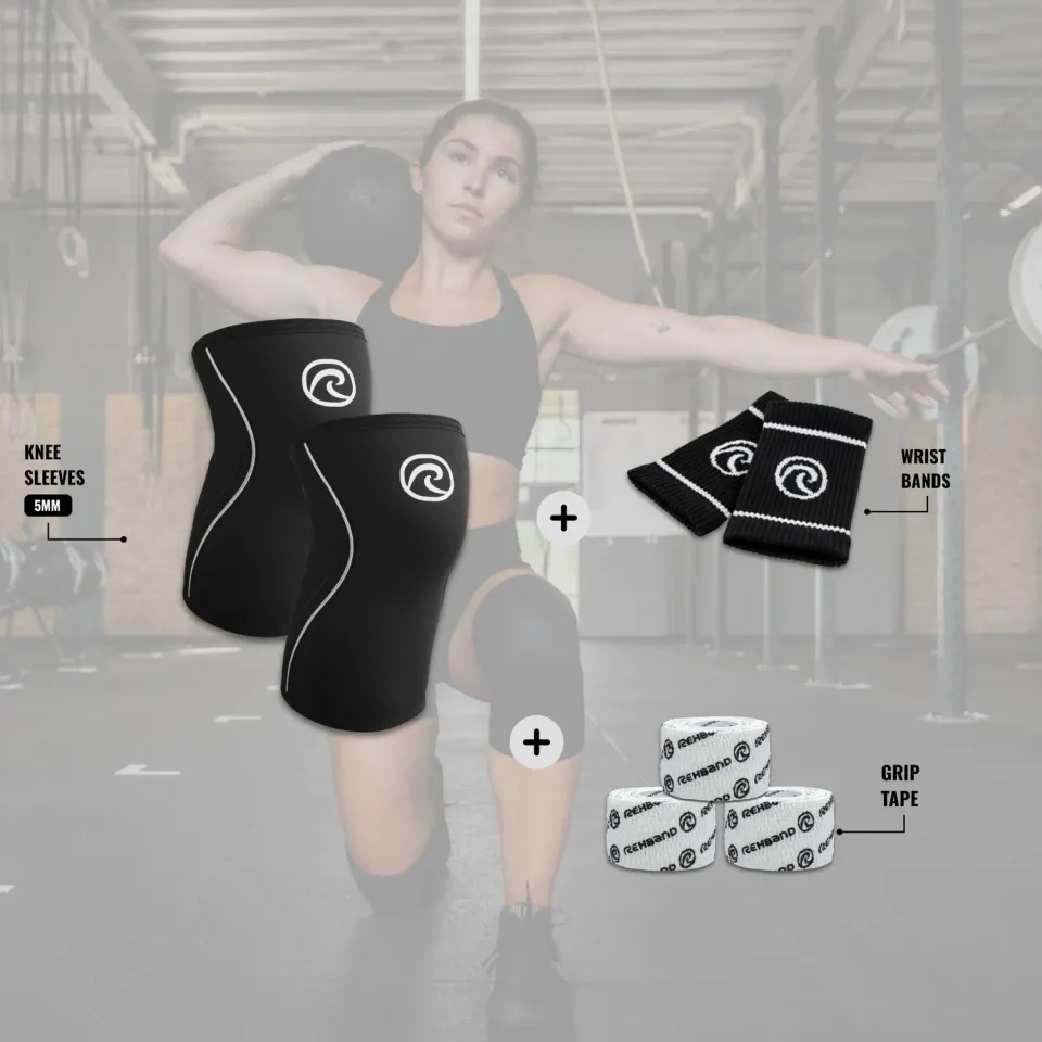 Rehband RX Kit Starter kit functional fitness 5mm nero