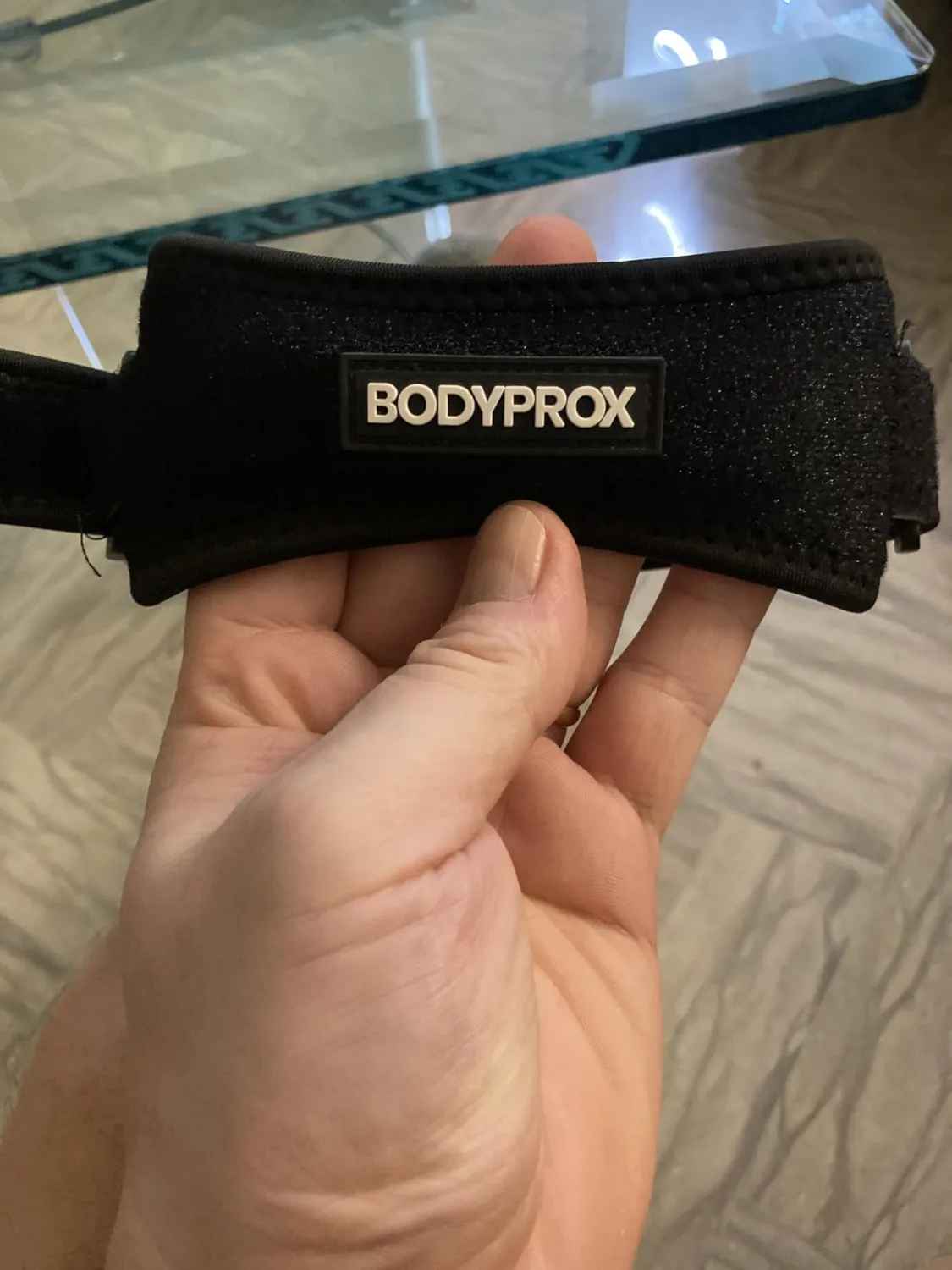 Bodyprox Cinturino Ginocchio Rotula x2 con Gel Sottorotuleo