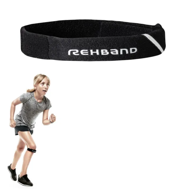 Rehband Knee Strap Junior cinturino ginocchio nero taglia unica