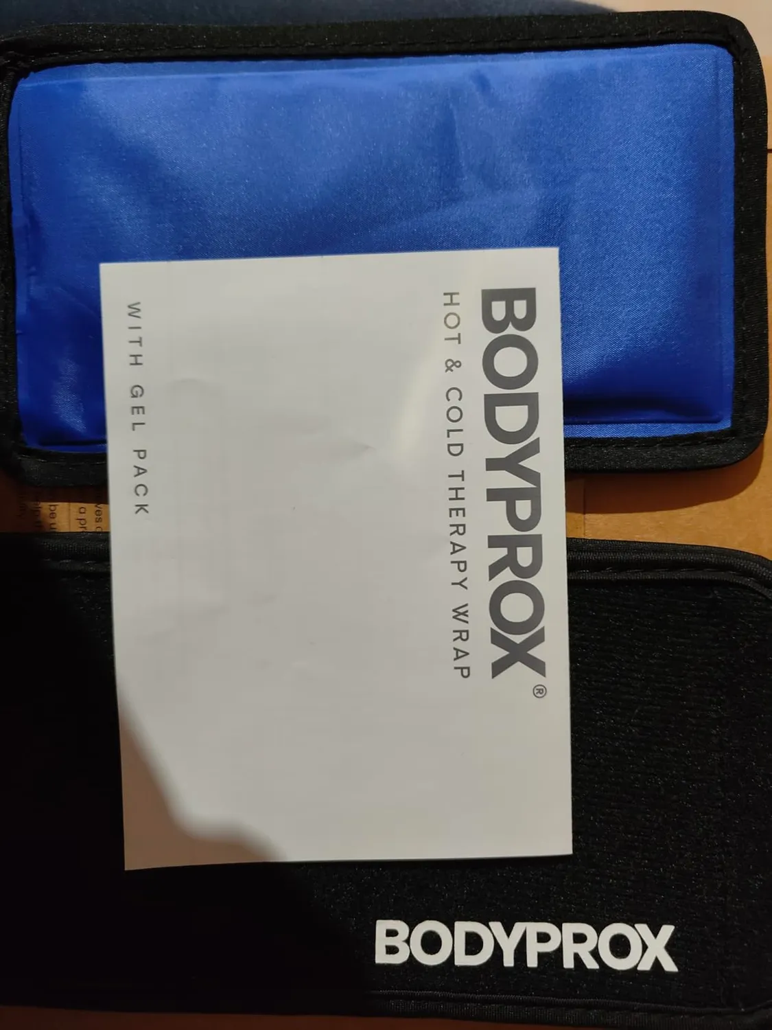 Bodyprox Hot Cold impacco gel nero 11x19 cm mani libere
