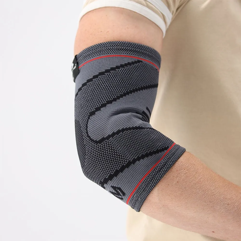 McDavid Elbow Knit Sleeve gomitiera grigia S/M con cuscinetti