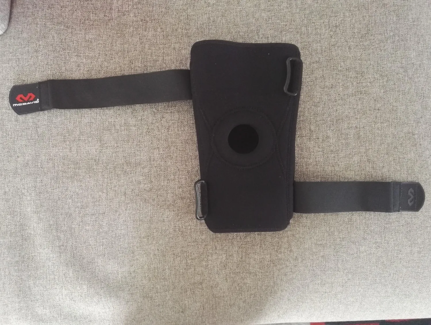 McDavid Supporto Legamenti ginocchiera neoprene L nero