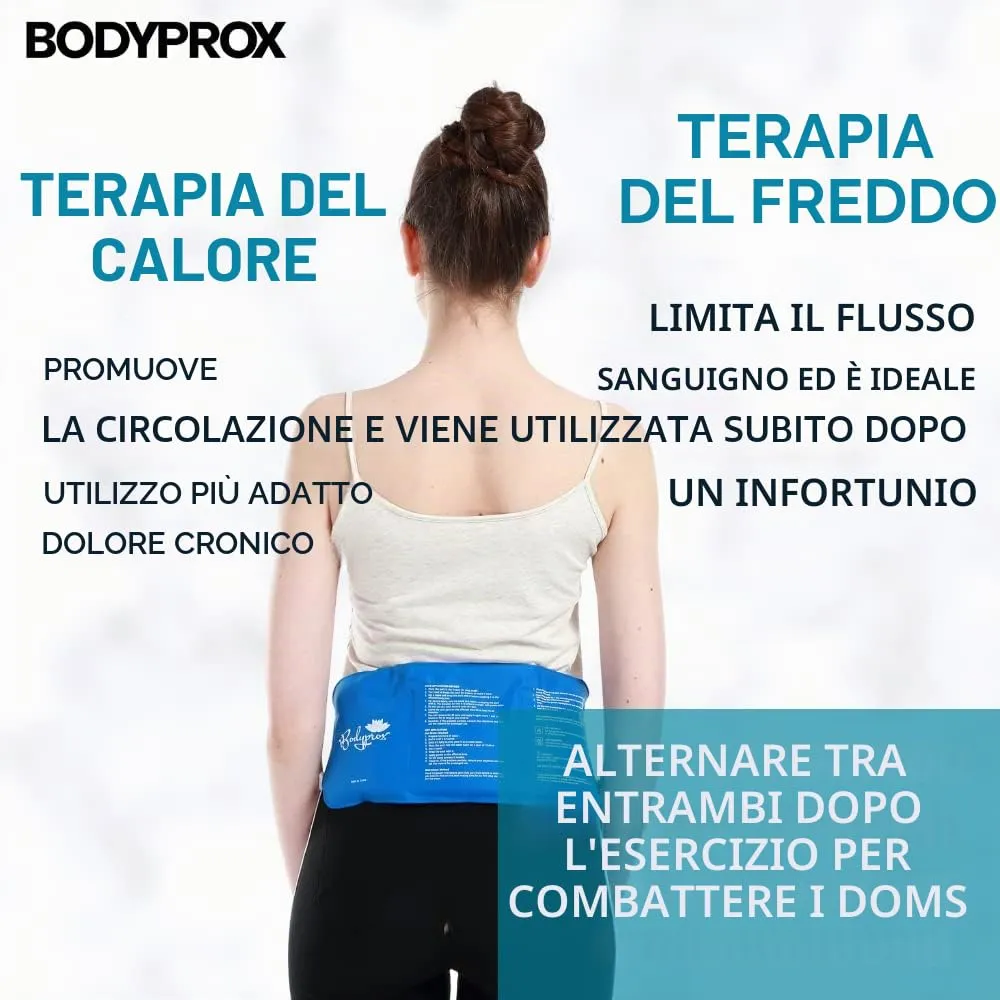 Bodyprox Impacco Gel Caldo Freddo con Fascia 38x15 cm