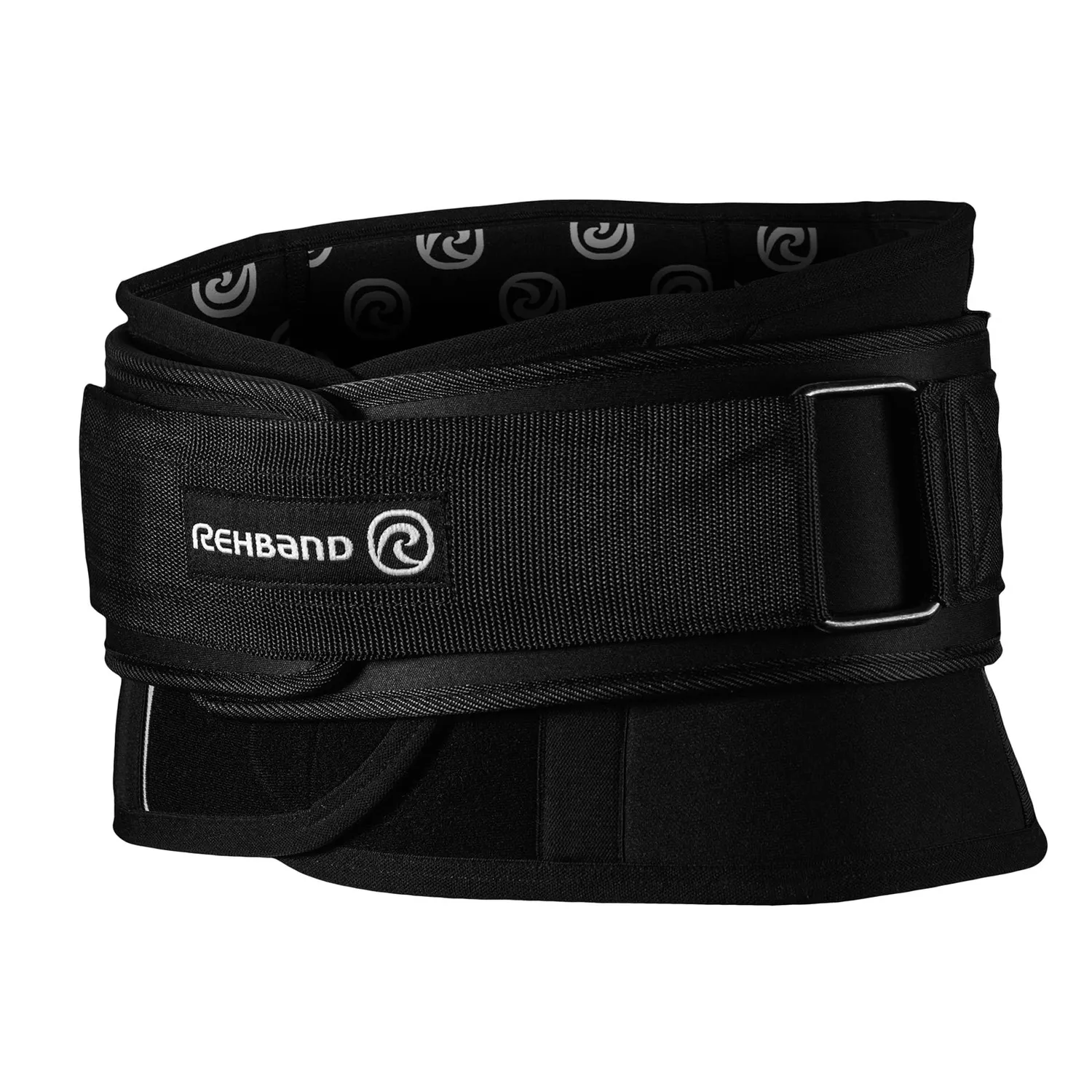 Rehband Power Max 2-in-1 cintura lombare nera stabilizzante