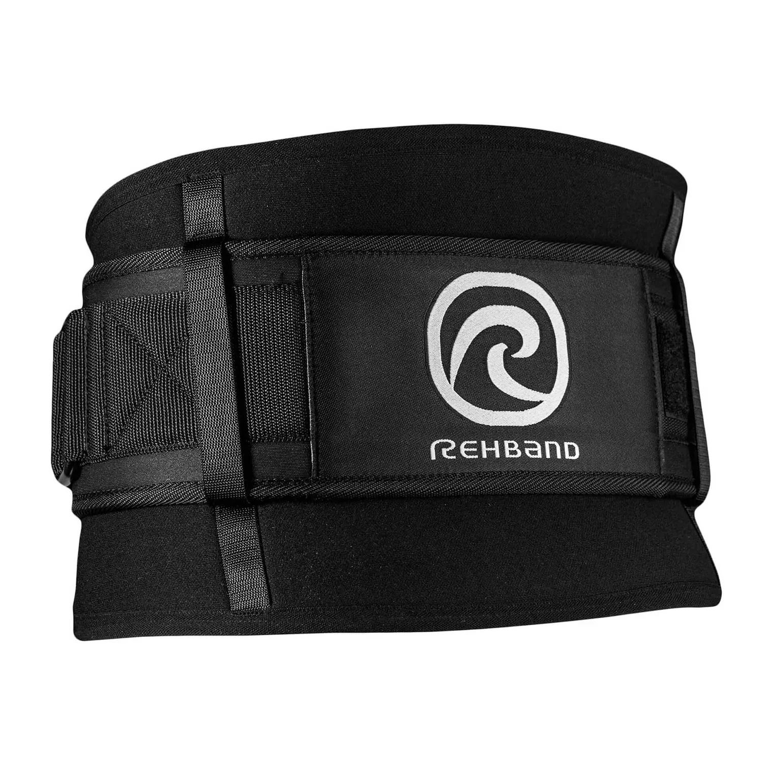 Rehband Power Max 2-in-1 cintura lombare nera stabilizzante