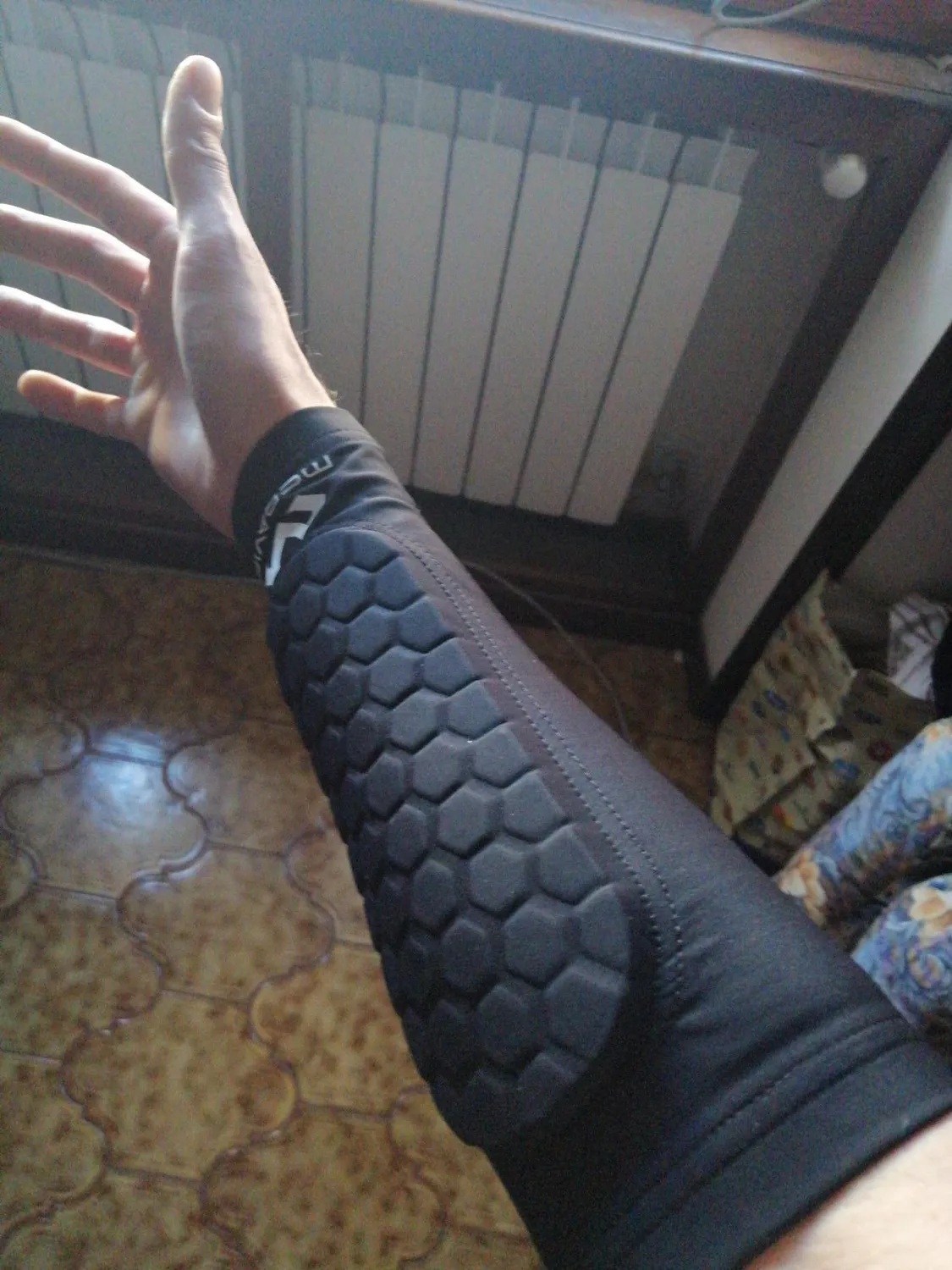 McDavid 651 HexPad Avambraccio S nero protezione