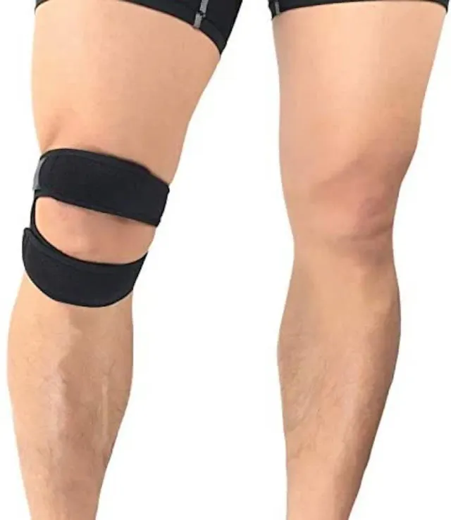 VITTO fascia rotulea ginocchio nero regolabile