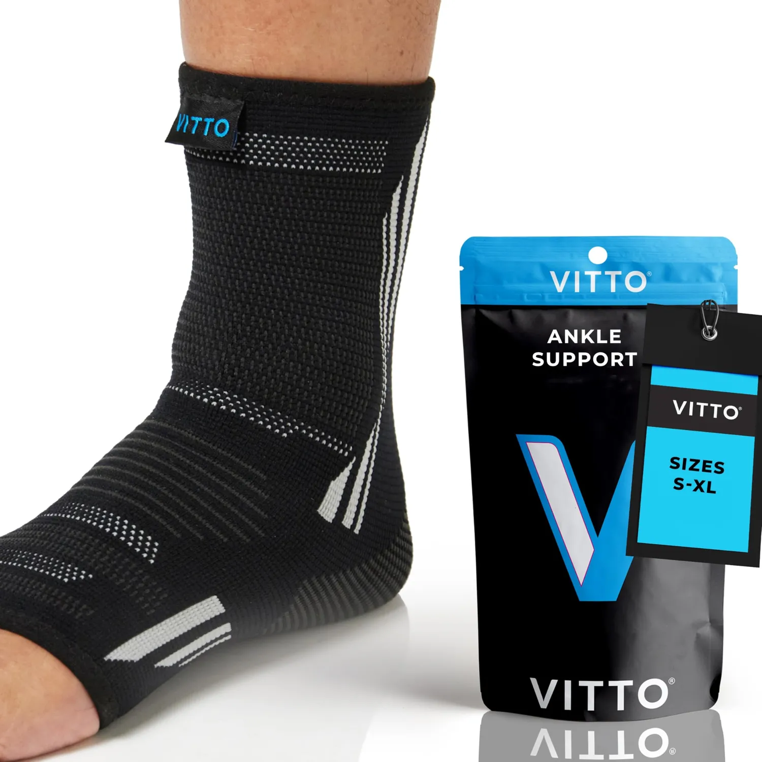 VITTO Ankle Support cavigliera compressione M sportiva