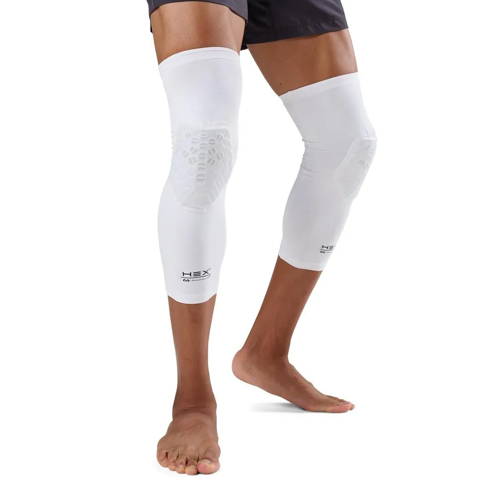 McDavid HEX Viz Ginocchiere Pallavolo Coppia Nero Grigio