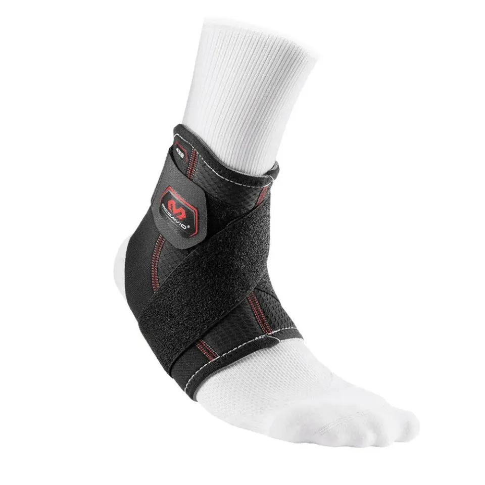 McDavid 432 cavigliera con fasce nera stabilizzante