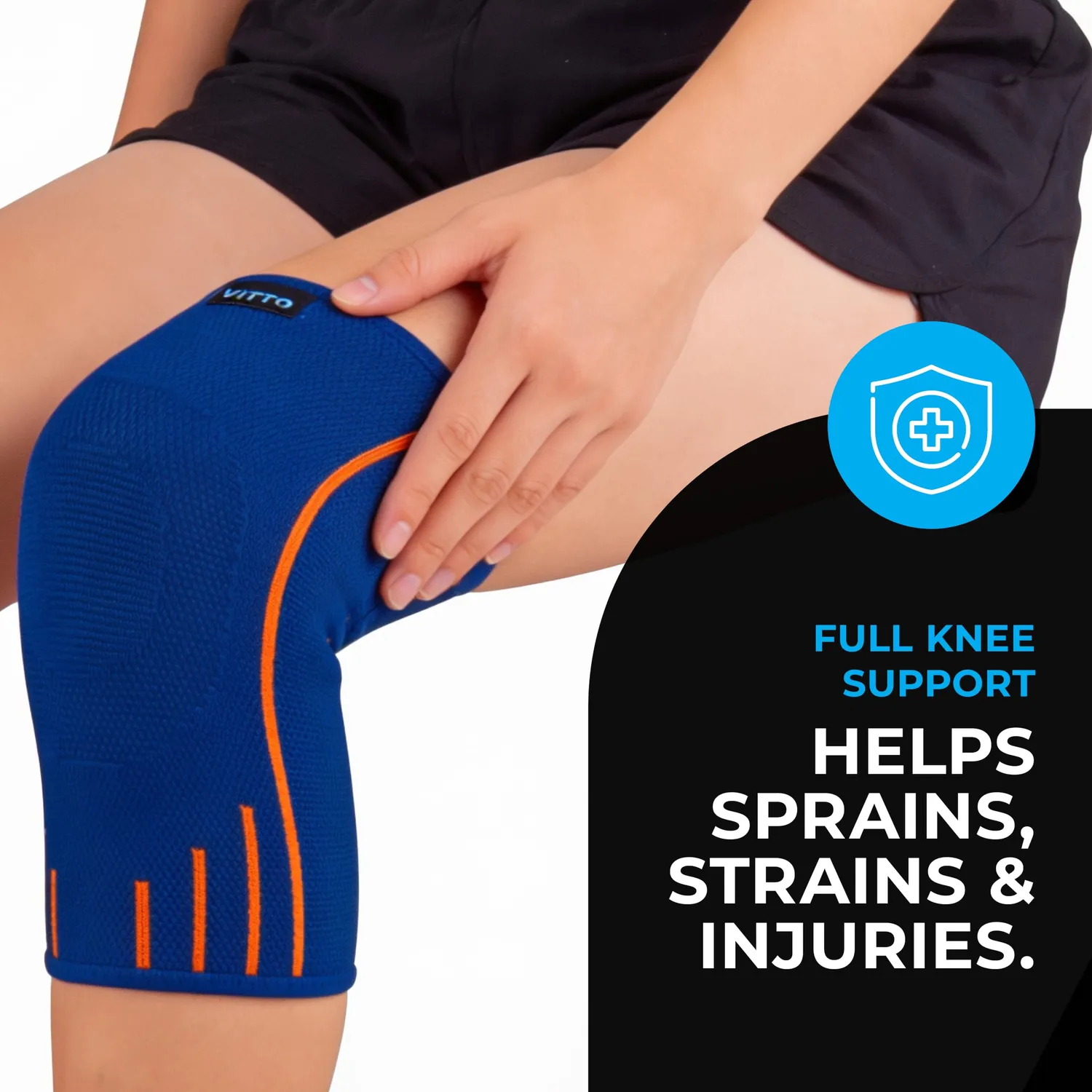 VITTO Kids Knee Support ginocchiera bambini 4-14 anni