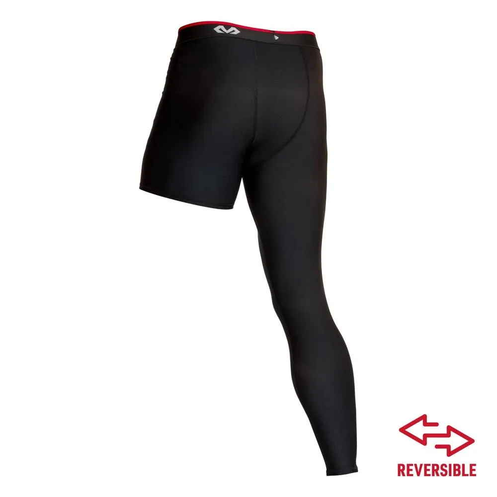 McDavid 10700R Leggings Compressivi Neri Una Gamba