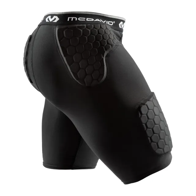 McDavid Hex Thudd pantaloncini basket nero protezioni