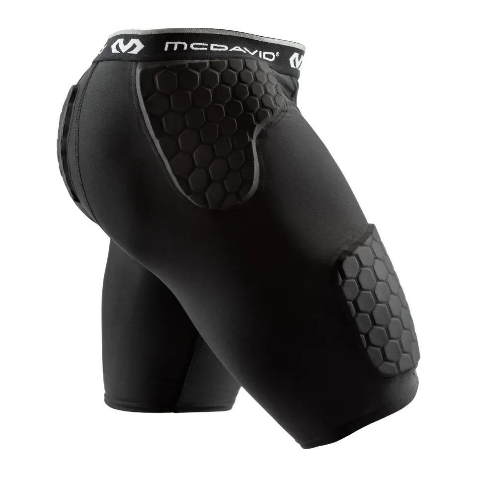 McDavid Hex Thudd pantaloncini basket nero protezioni