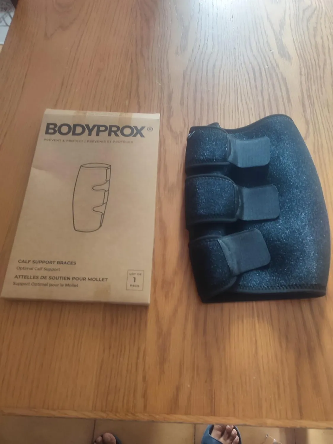 Bodyprox tutore polpaccio regolabile 1 pezzo neoprene