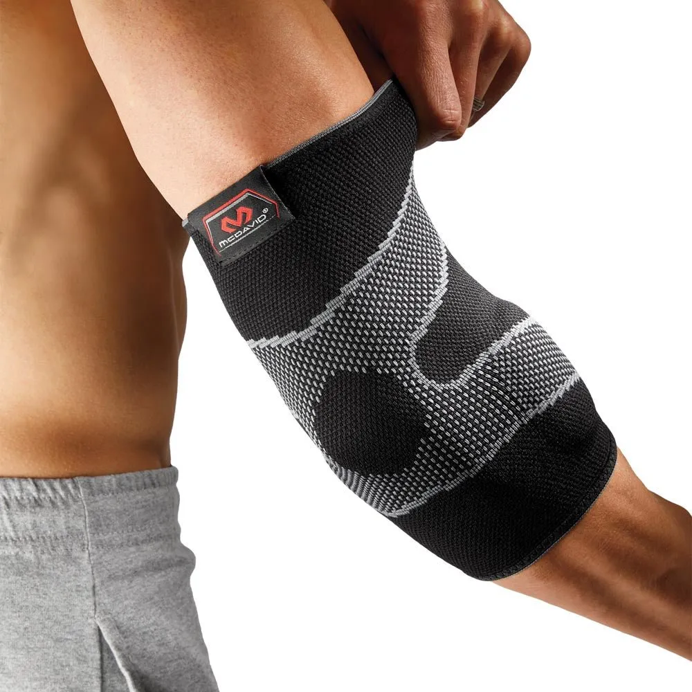 McDavid 5130 Gomitiera Elastica Gel nero compressione