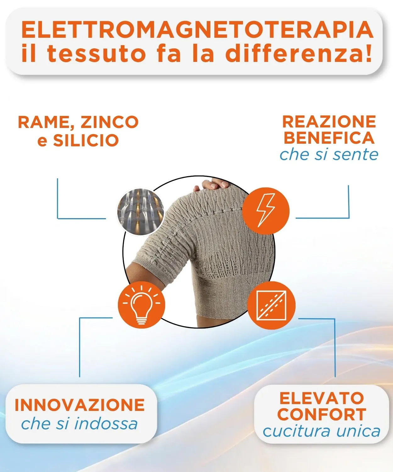 Spikenergy SPY 200 correttore posturale beige S magnetico