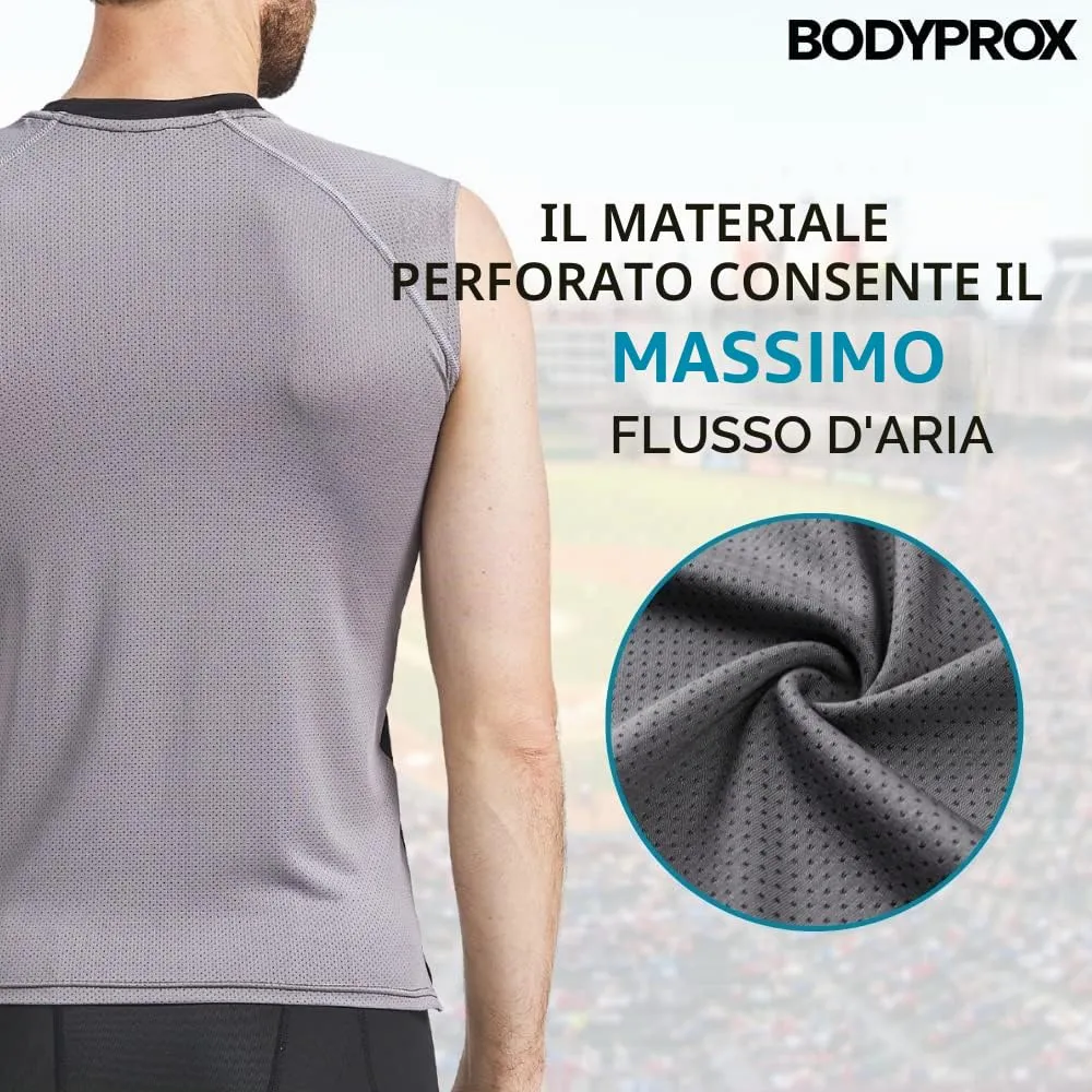 Bodyprox maglia protettiva baseball Youth-S petto EVA