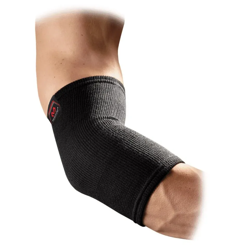 McDavid 512 Gomitoiera Elastica Nera Compressione Leggera