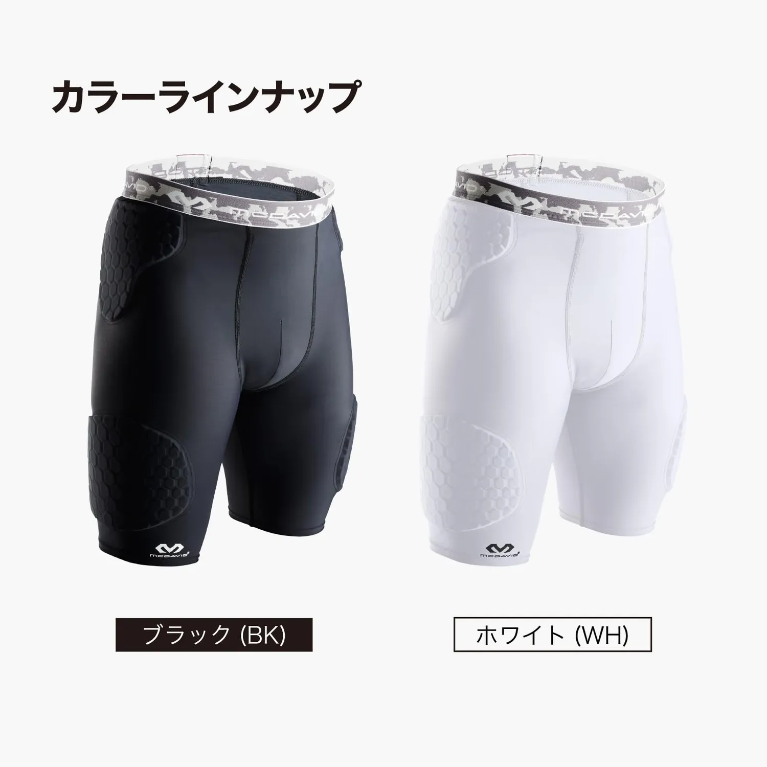 McDavid Hex Pad Thudd pantaloncini protettivi M neri