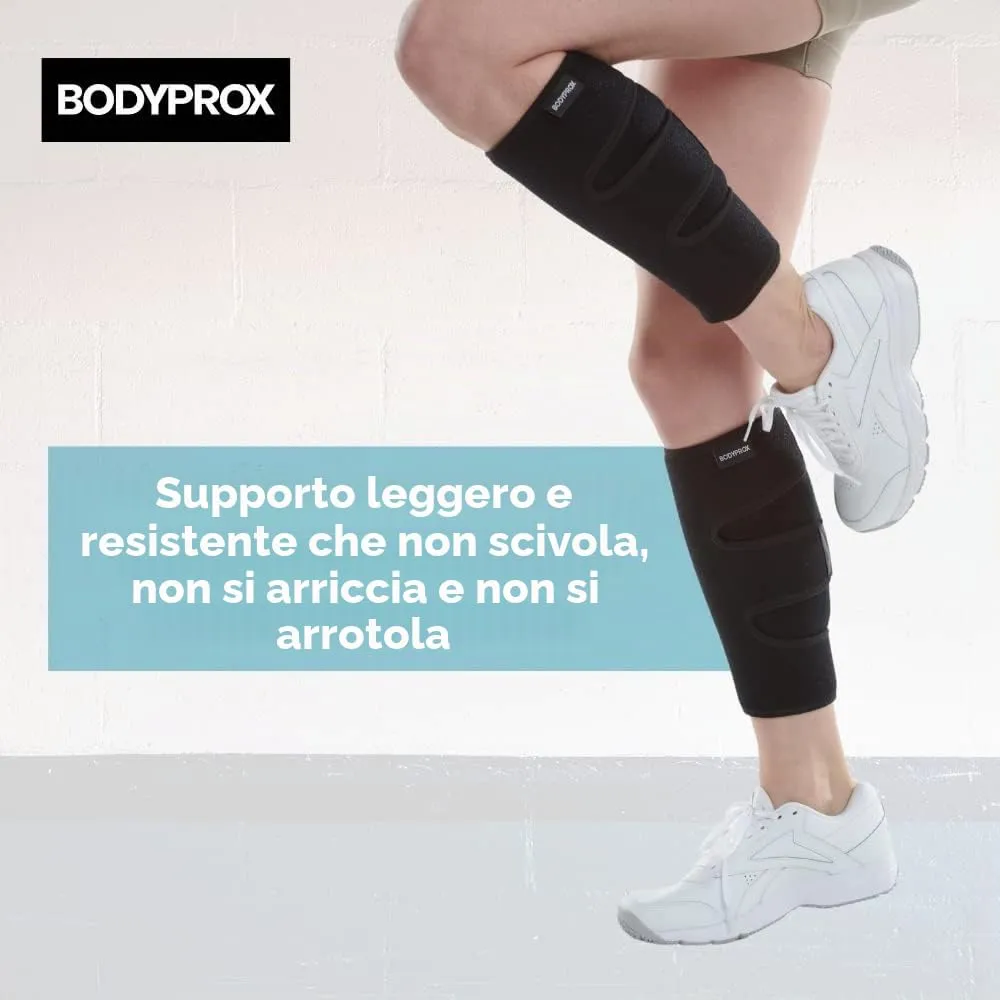 Bodyprox tutore polpaccio regolabile 1 pezzo neoprene