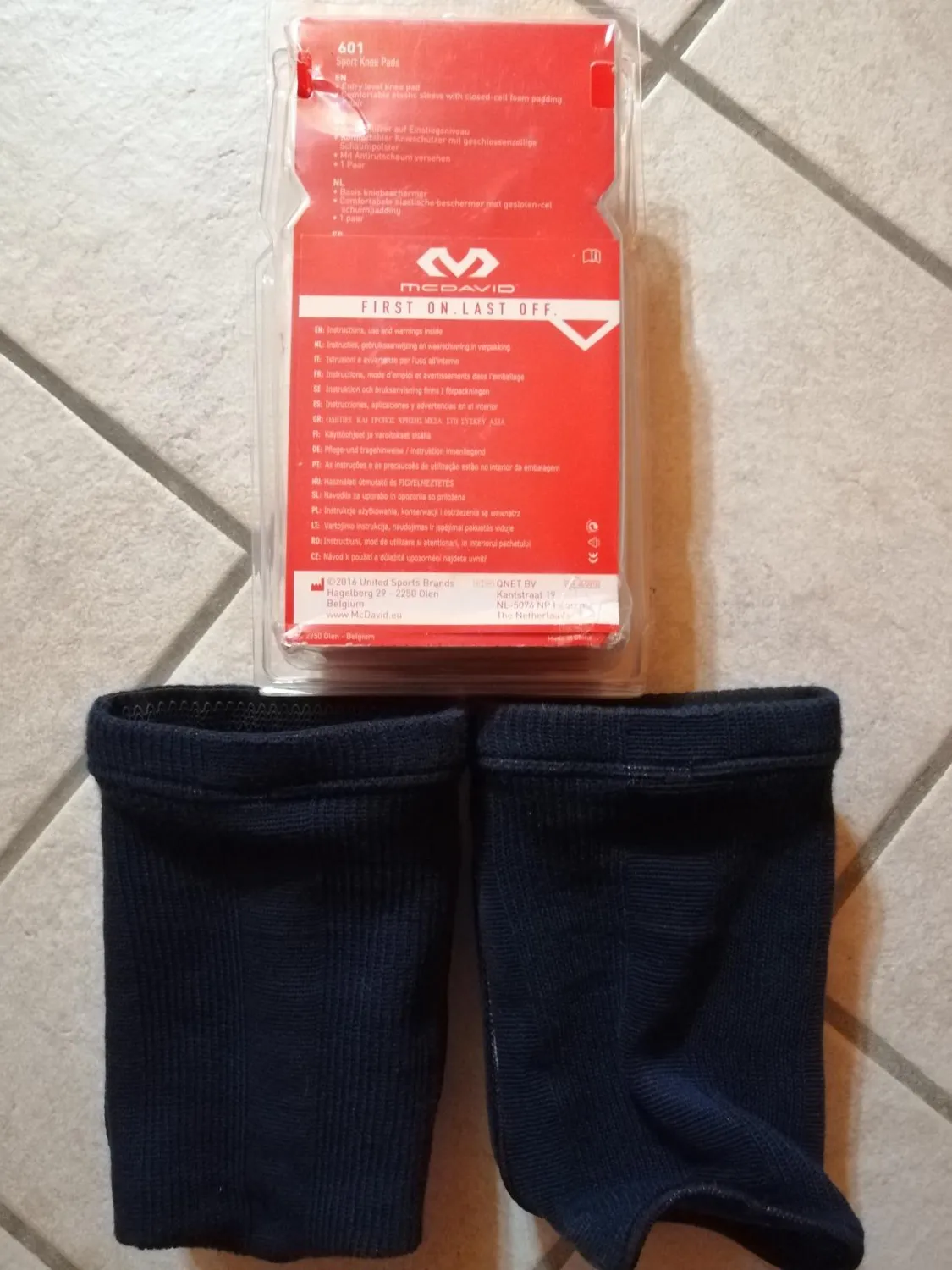 McDavid 601R Ginocchiera Pallavolo Imbottita