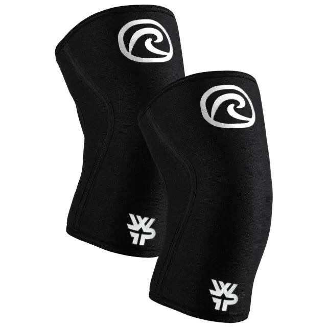 Rehband Power Max WFP ginocchiera 7mm lunga nera paio