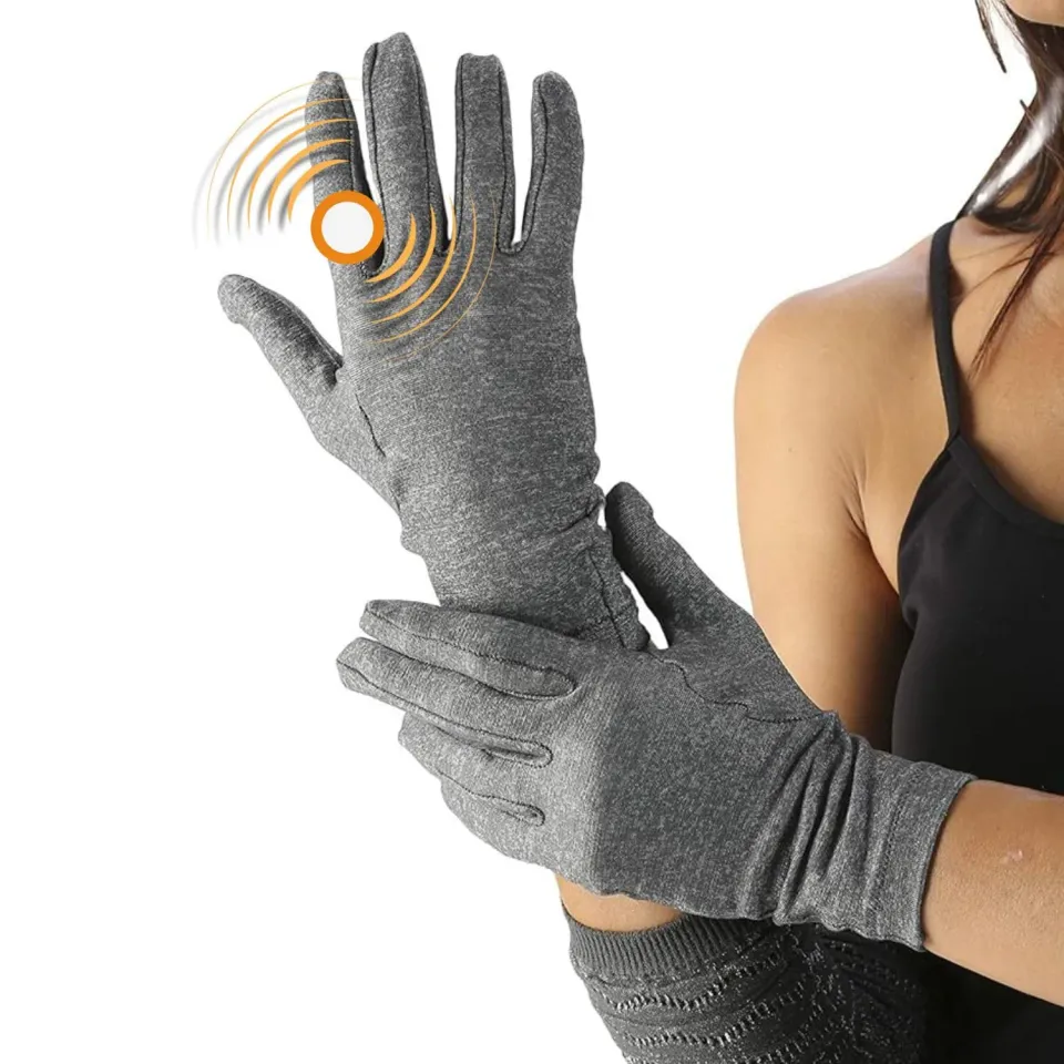 Spikenergy Antidolore guanti magnetoterapia grigi L-XL artrosi