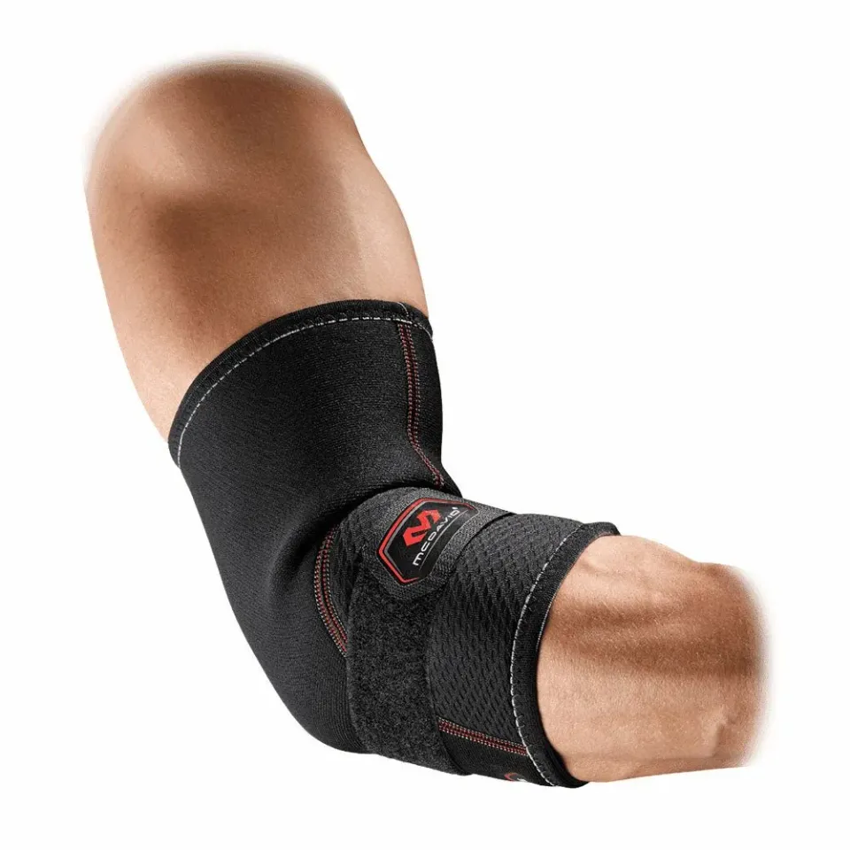 McDavid 485 gomitiera tennis elbow nera termica