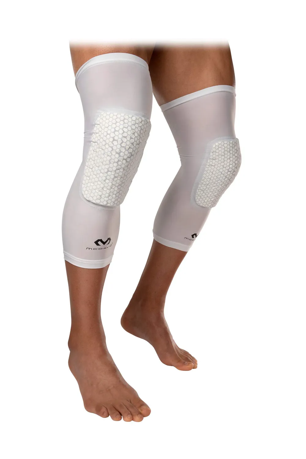 McDavid Hex scaldamuscoli bianco 1 paio Teflx