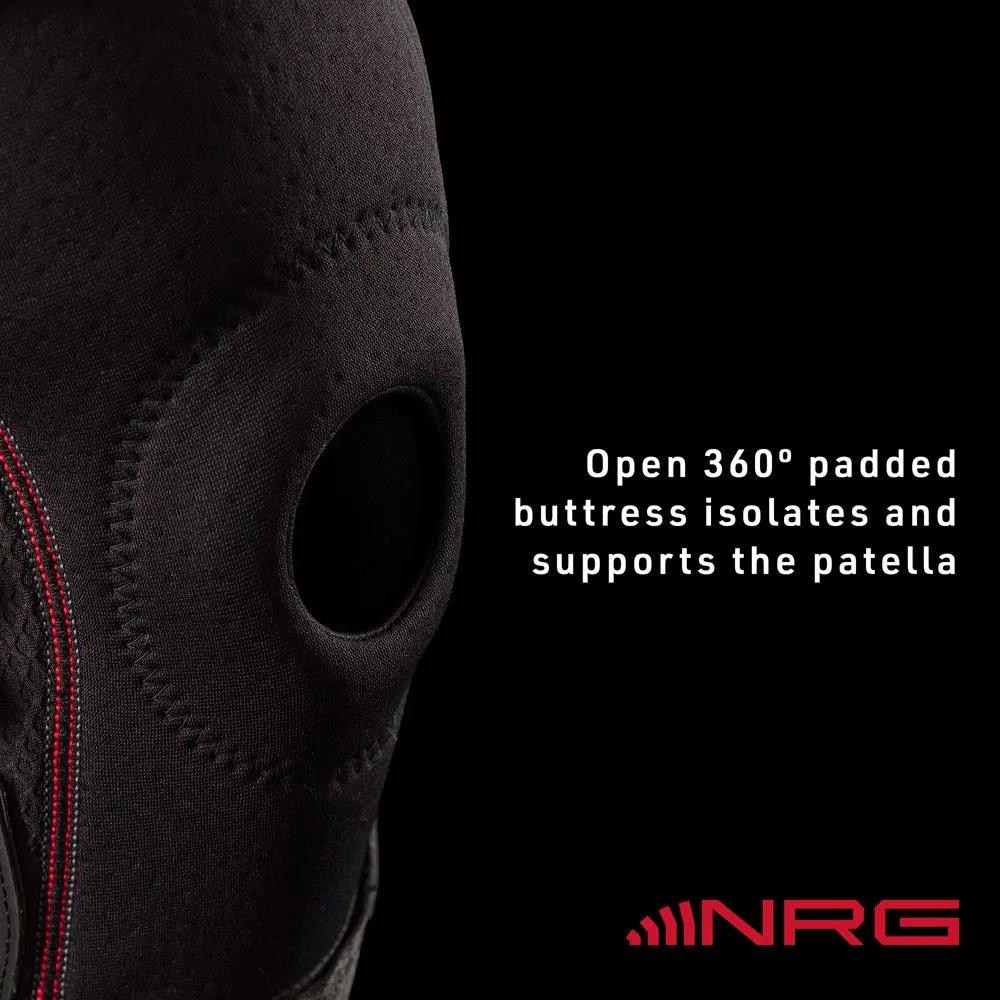 McDavid NRG 30630 ginocchiera nero con molle laterali