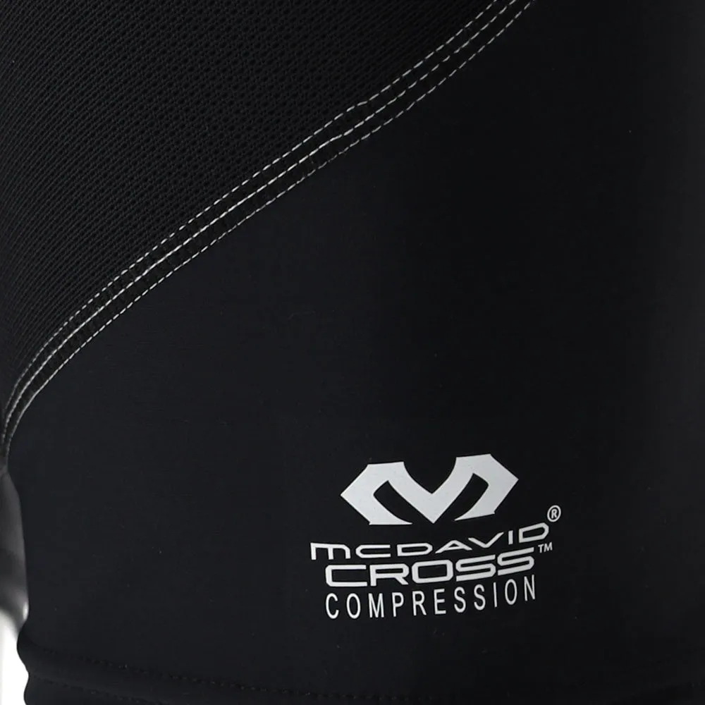 McDavid 8201 shorts compressione neri con fascia anca
