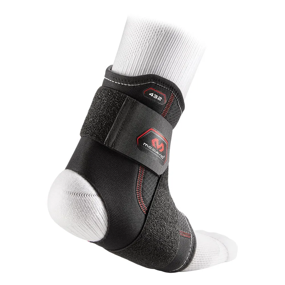 McDavid 432 cavigliera con fasce nera stabilizzante