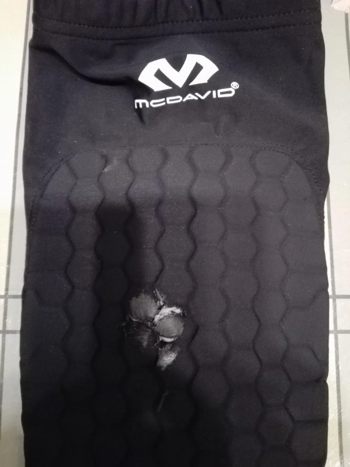 McDavid 6446 HexPad scaldamuscoli nero M 37-39 cm