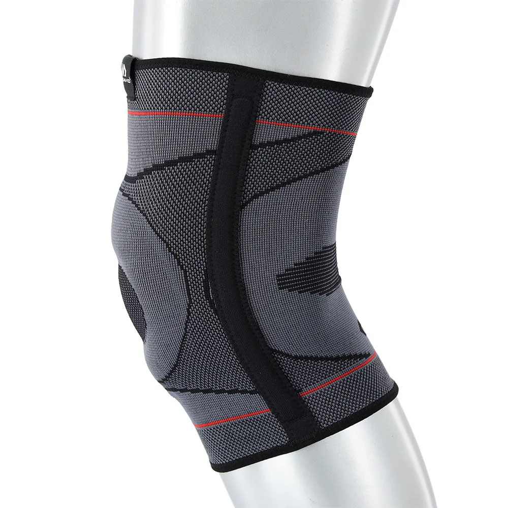 McDavid Knee Knit Sleeve ginocchiera grigia S/M con stecche
