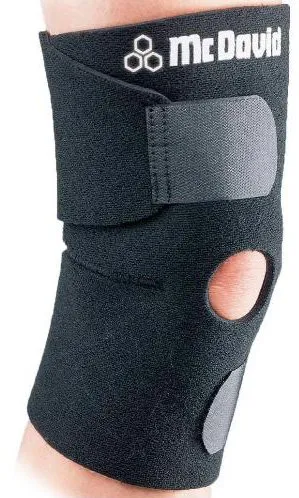McDavid ginocchiera rotula aperta neoprene termica