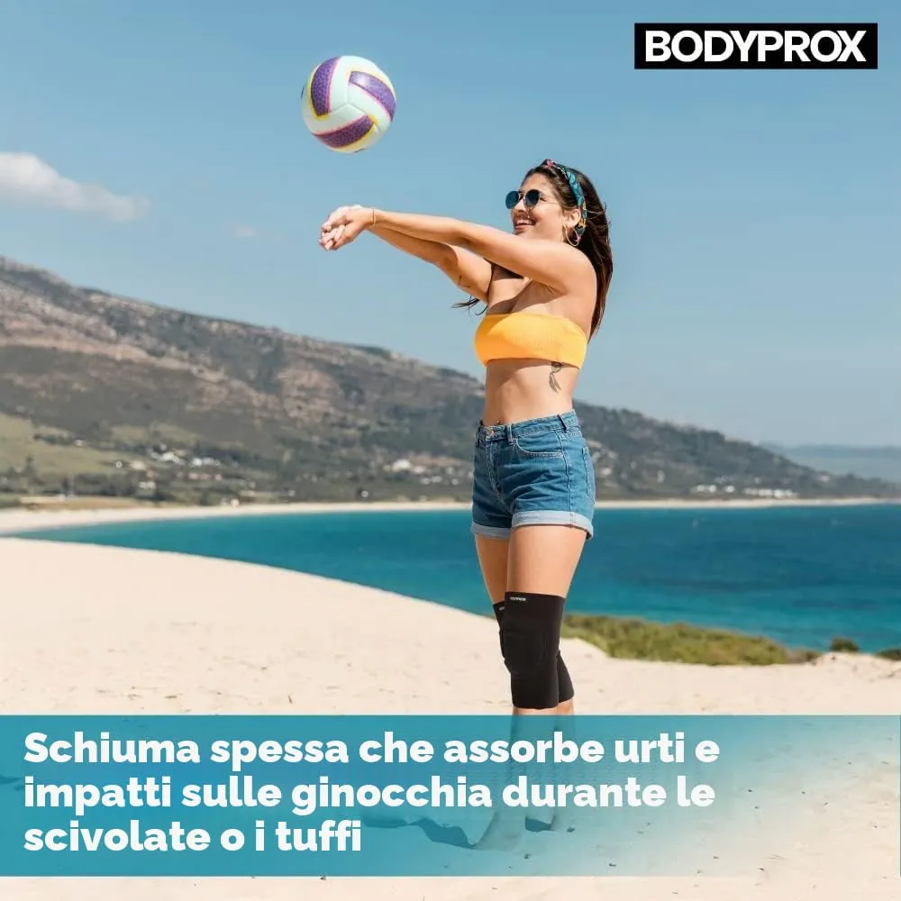 Bodyprox Ginocchiere Protettive L Spugna 2,2 cm Coppia