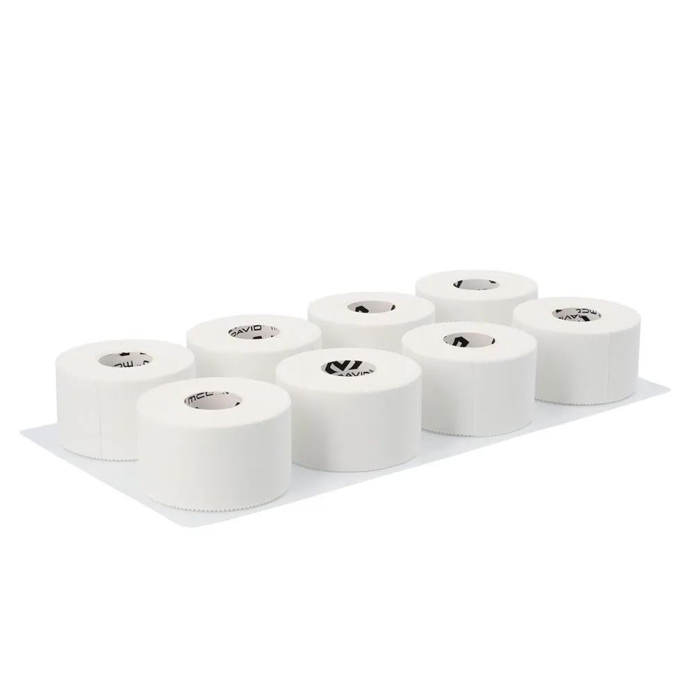 McDavid Eurotape nastro taping bianco 3,8cm 24 pezzi