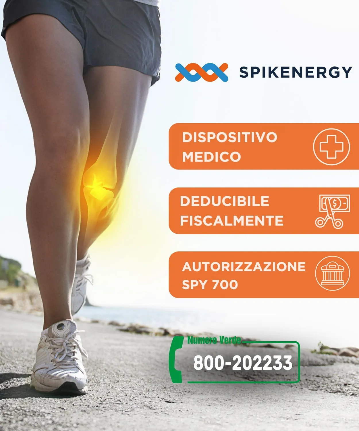Spikenergy SPY 700 polsiera polso taglia unica magnetoterapia