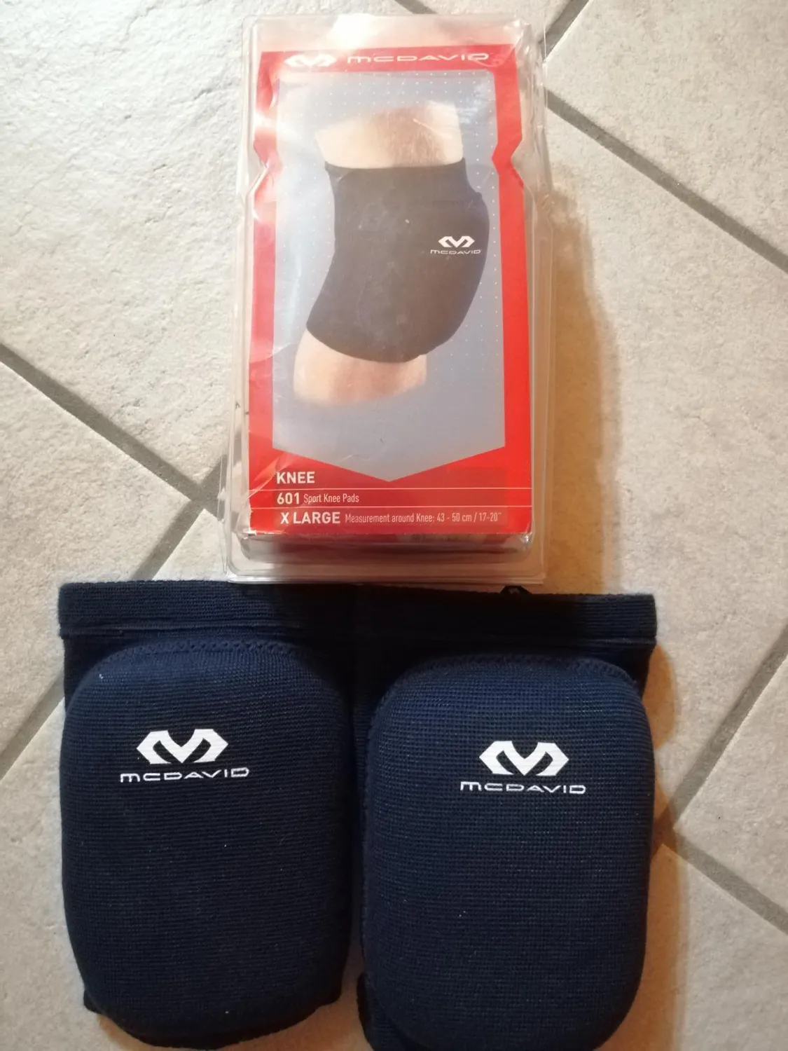 McDavid 601R Ginocchiera Pallavolo Imbottita