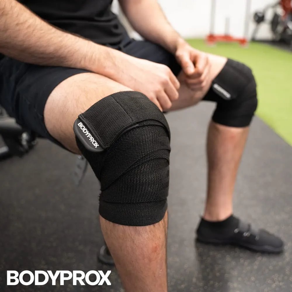 Bodyprox Fasce Ginocchia elastiche 193 cm compressione forte