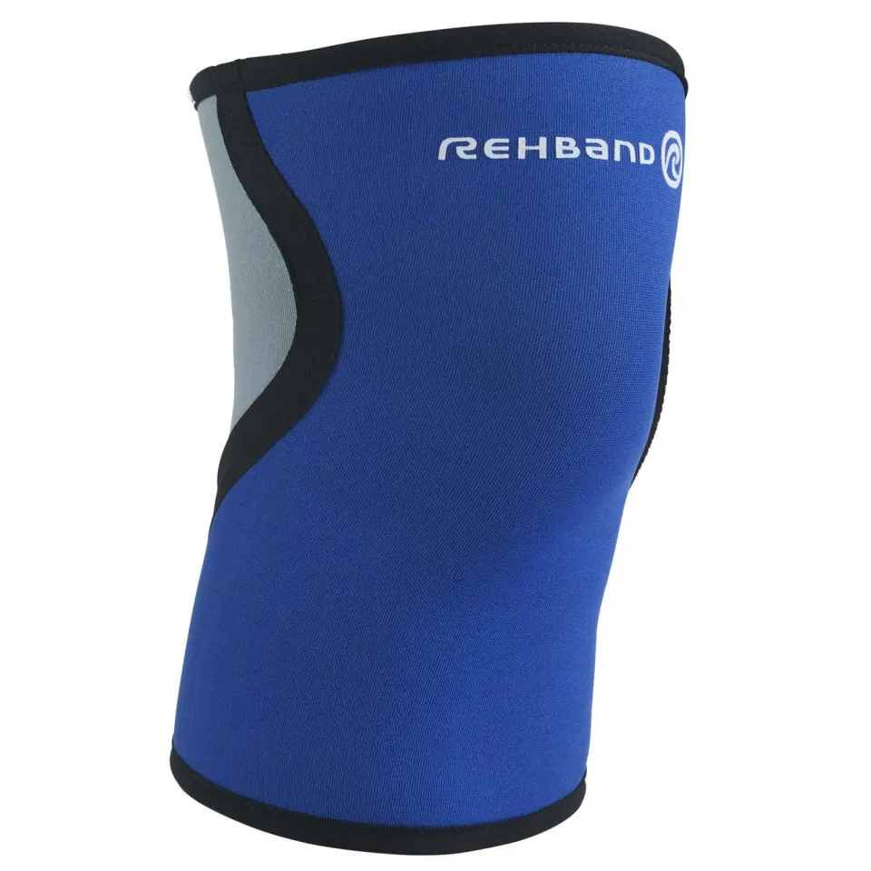Rehband QD Knee Sleeve ginocchiera 3mm blu singolo