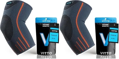 VITTO Elbow Support gomitiera compressione L elastica