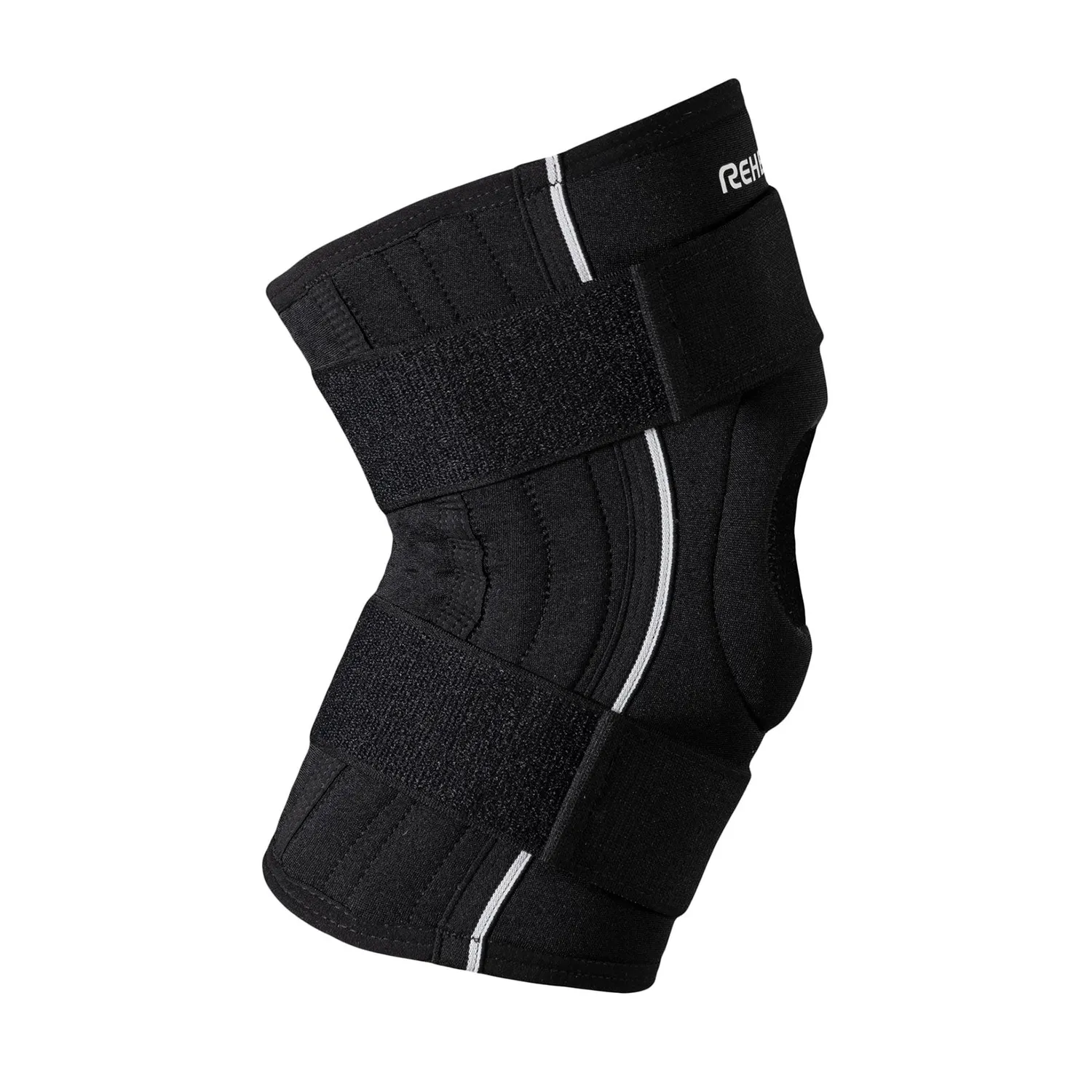Rehband Stable Ginocchiera Nero Doppia Cinghia