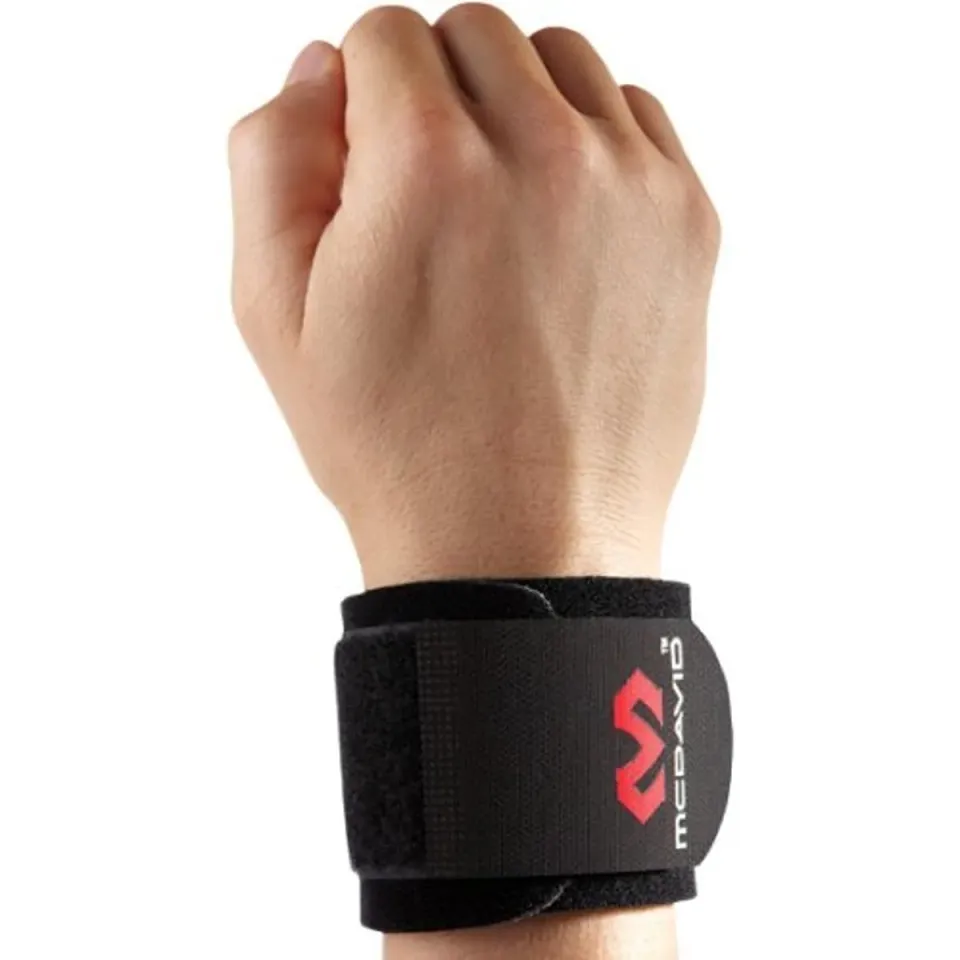 McDavid bracciale polso neoprene nero regolabile