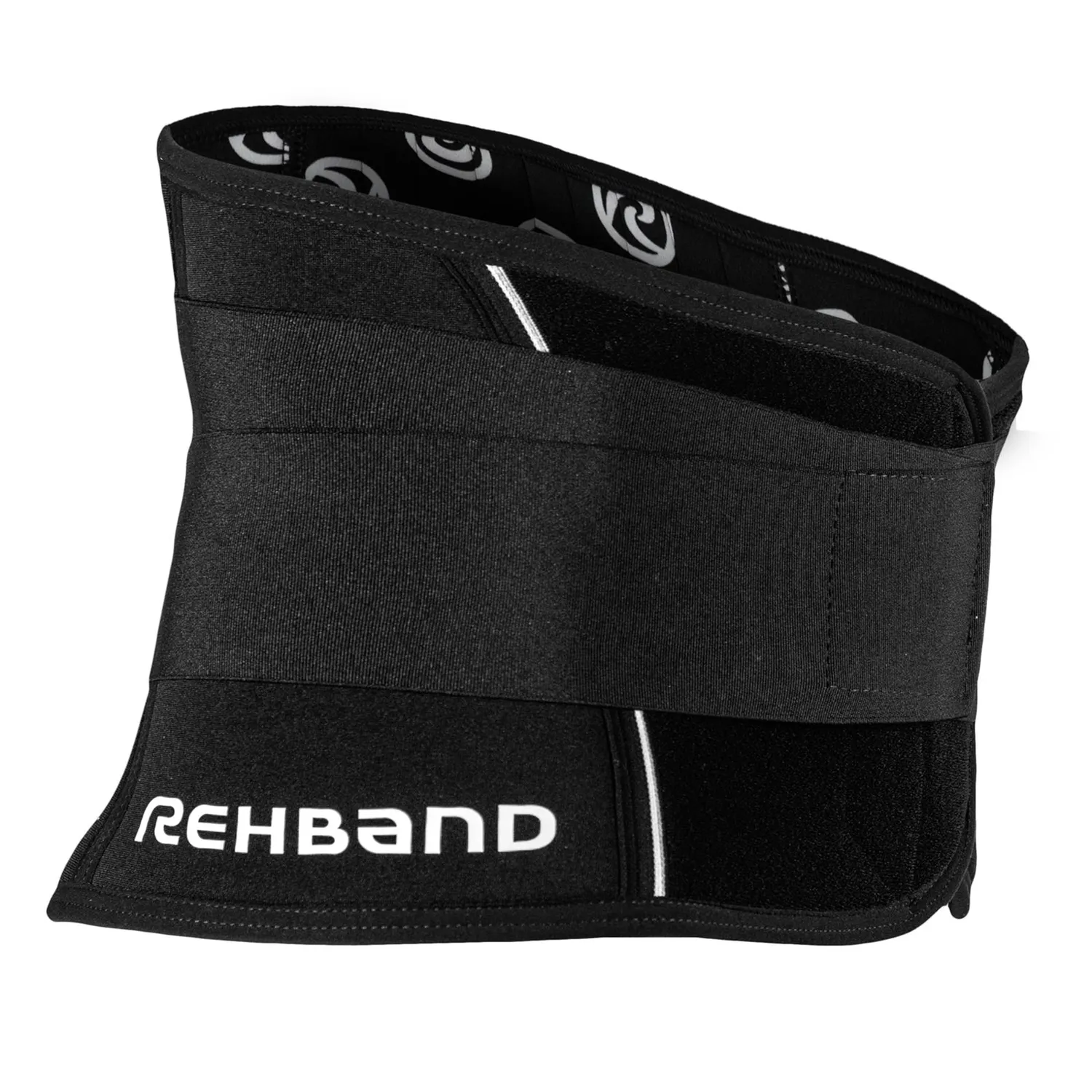 Rehband X-Stable Back Support fascia lombare nera 5 mm