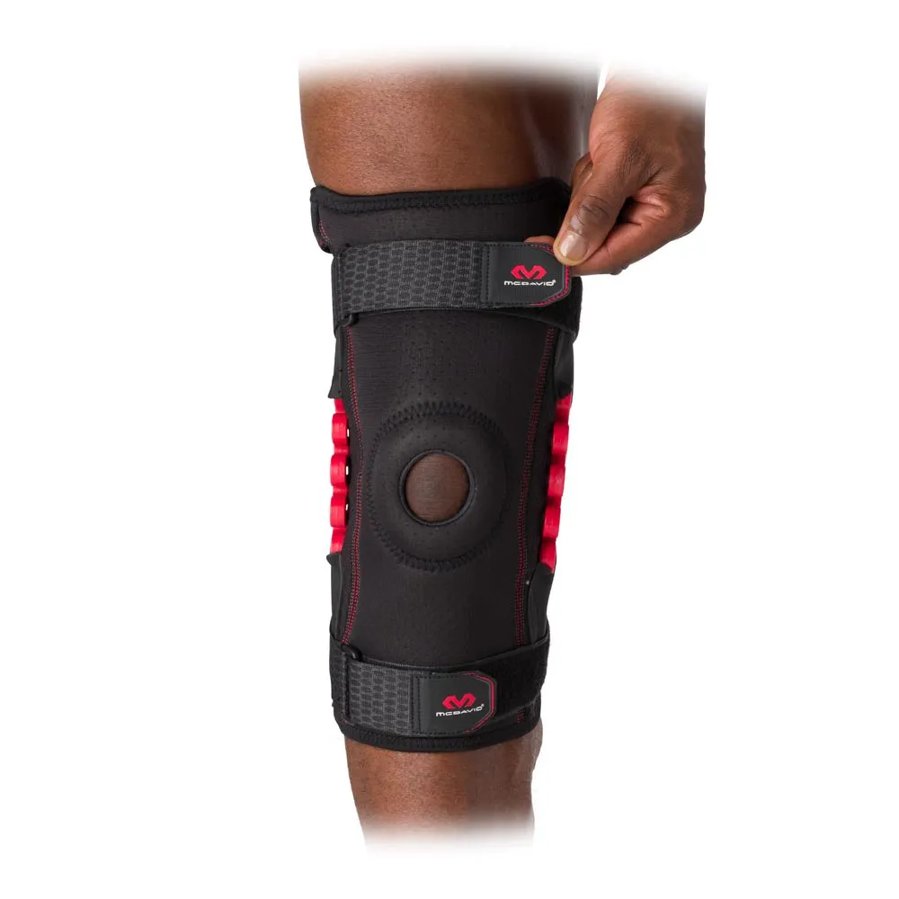 McDavid NRG 30630 ginocchiera nero con molle laterali